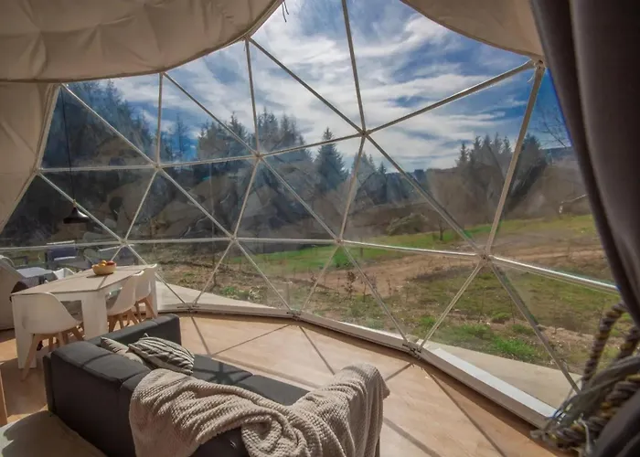 Luxury tent Zecamping 3 Chiens Acceptes Vue Vallee Environnement Calme 3*